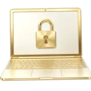 Laptop with padlock — NightWin Casino