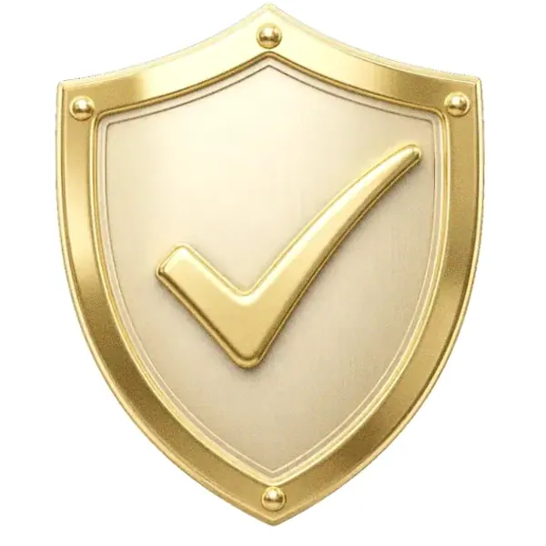 Checkmark shield — NightWin Casino