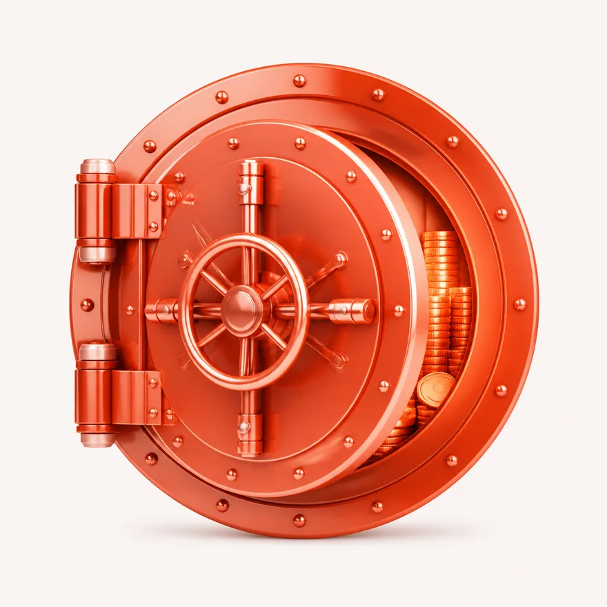 Round bank vault — NightWin Casino