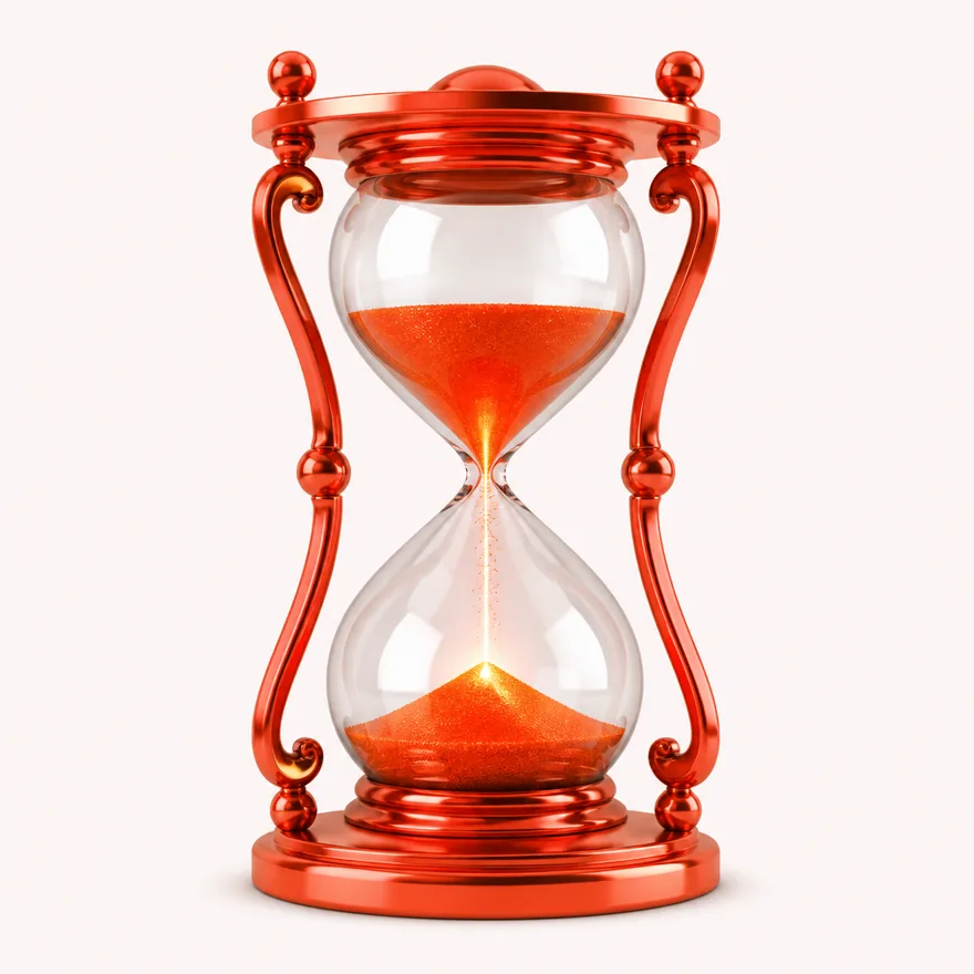 Ornate hourglass — NightWin Casino
