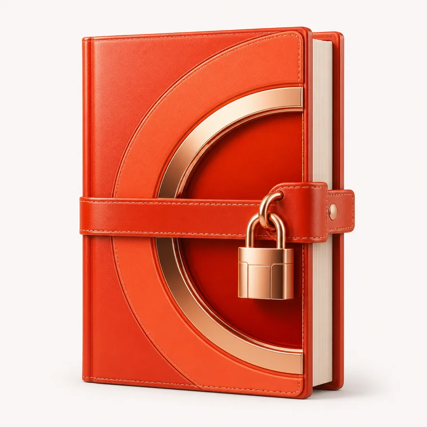 Book with padlock strap — NightWin Casino
